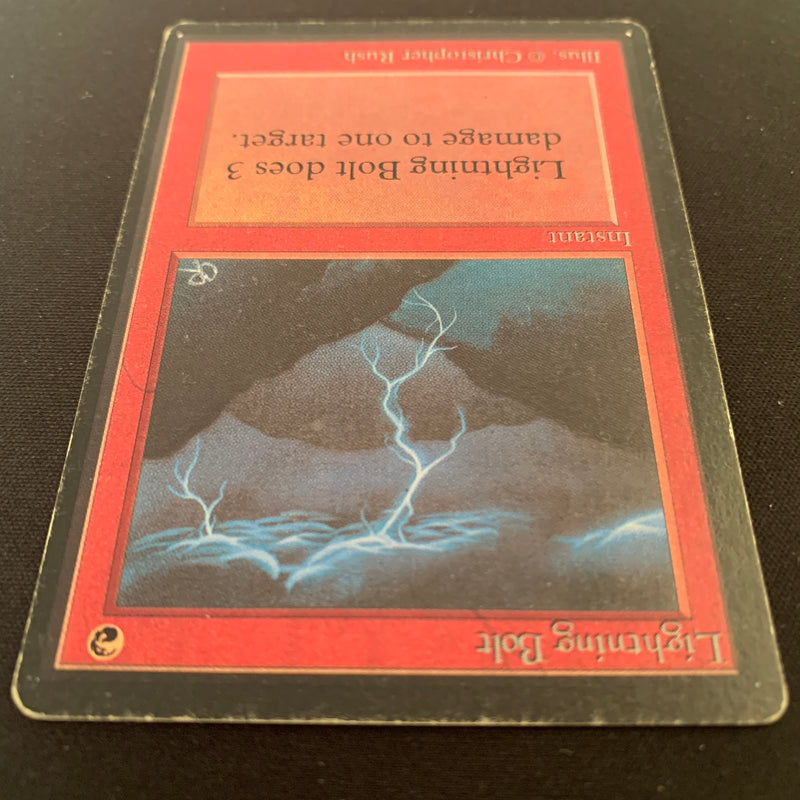 Magic the Gathering Lightning Bolt - Beta 