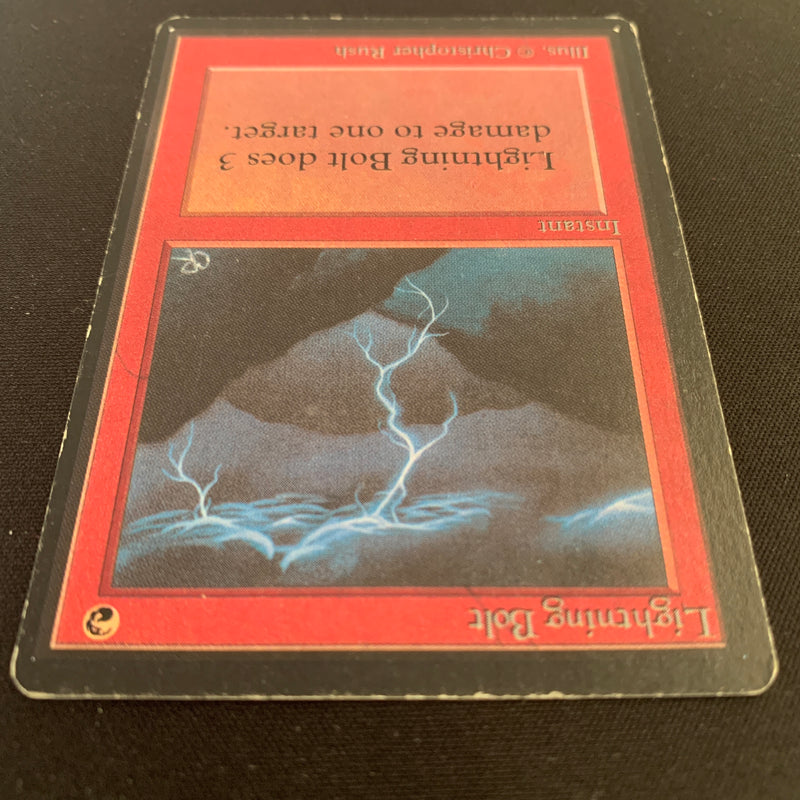 Magic the Gathering Lightning Bolt - Beta 
