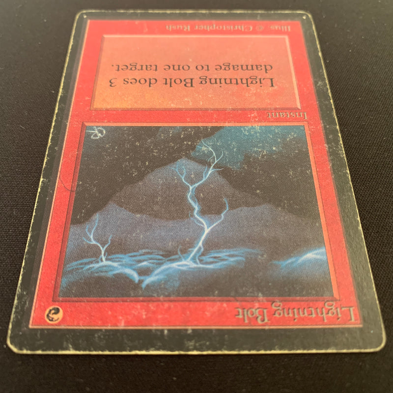 Magic the Gathering Lightning Bolt - Beta 