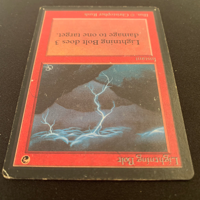 Magic the Gathering Lightning Bolt - Beta 