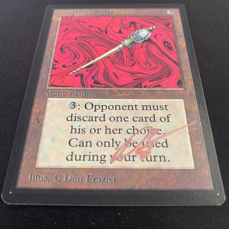 Magic the Gathering Disrupting Scepter - Beta 