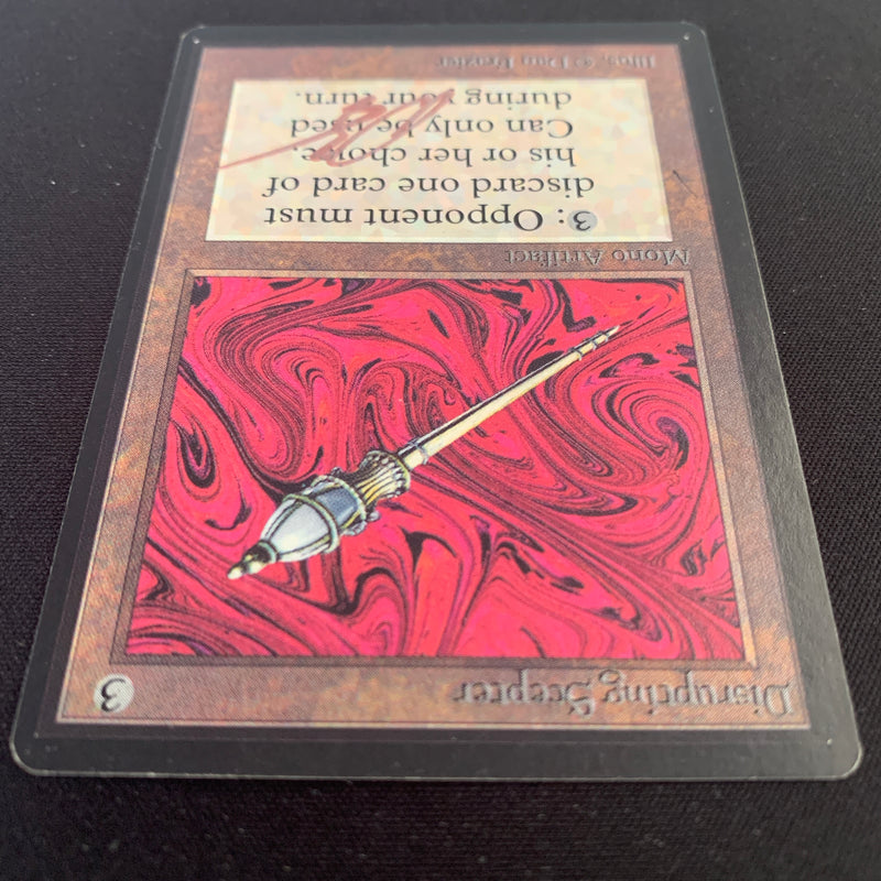 Magic the Gathering Disrupting Scepter - Beta 