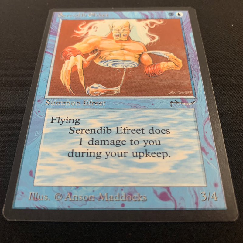 Magic the Gathering Serendib Efreet - Arabian Nights 