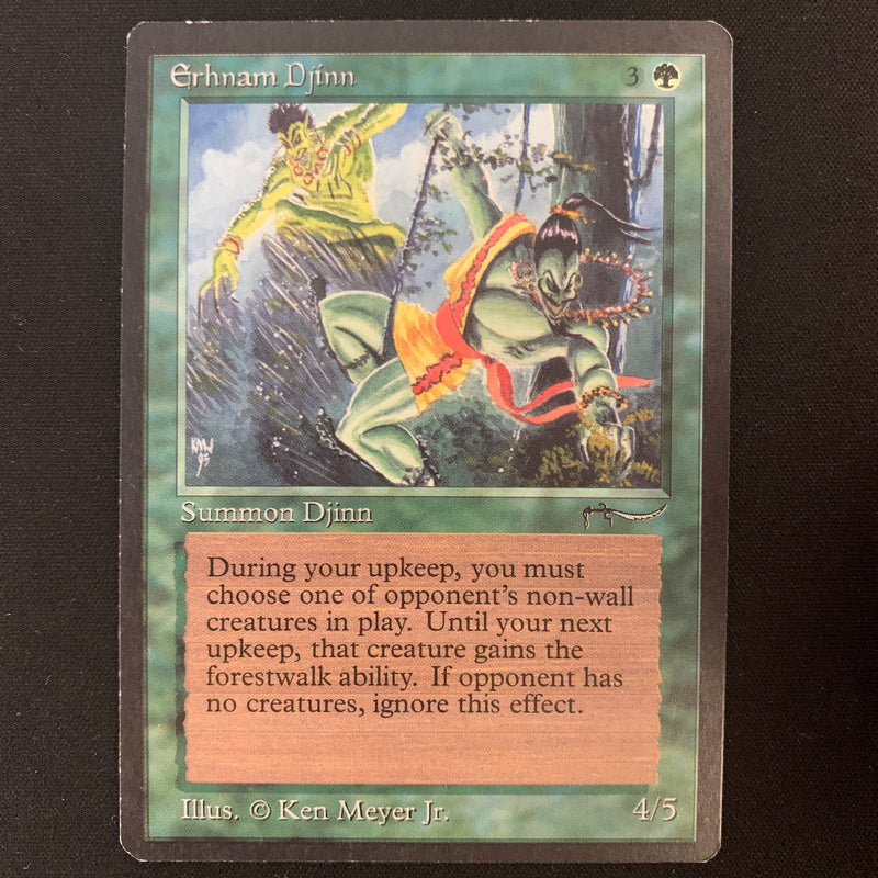 Magic the Gathering Erhnam Djinn - Arabian Nights EX - 24800