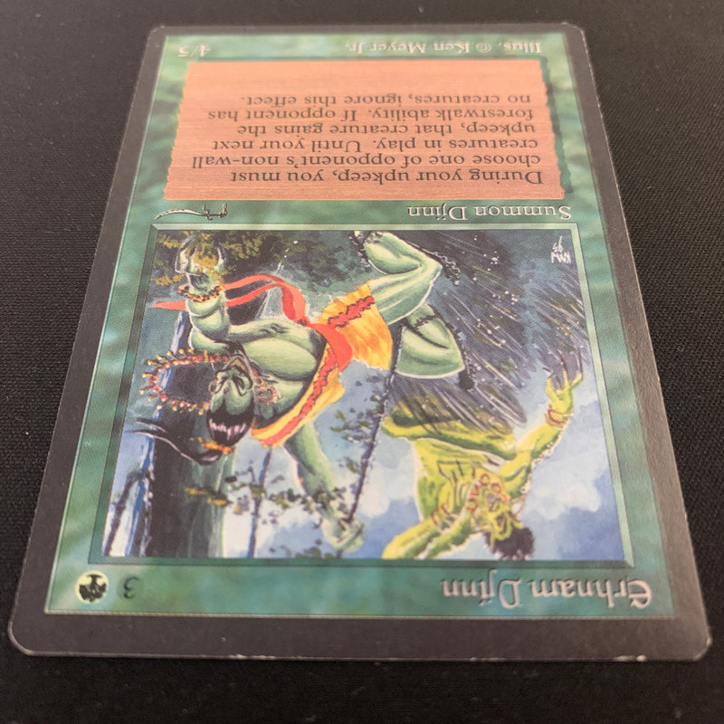 Magic the Gathering Erhnam Djinn - Arabian Nights 