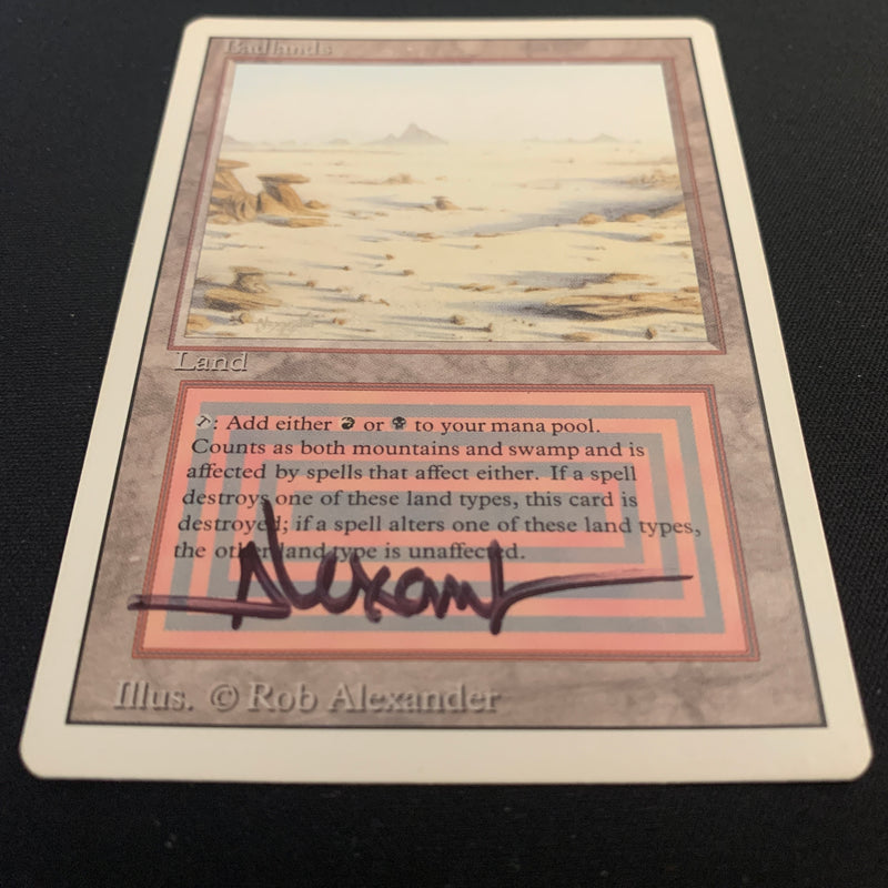 Magic the Gathering Badlands - Revised 