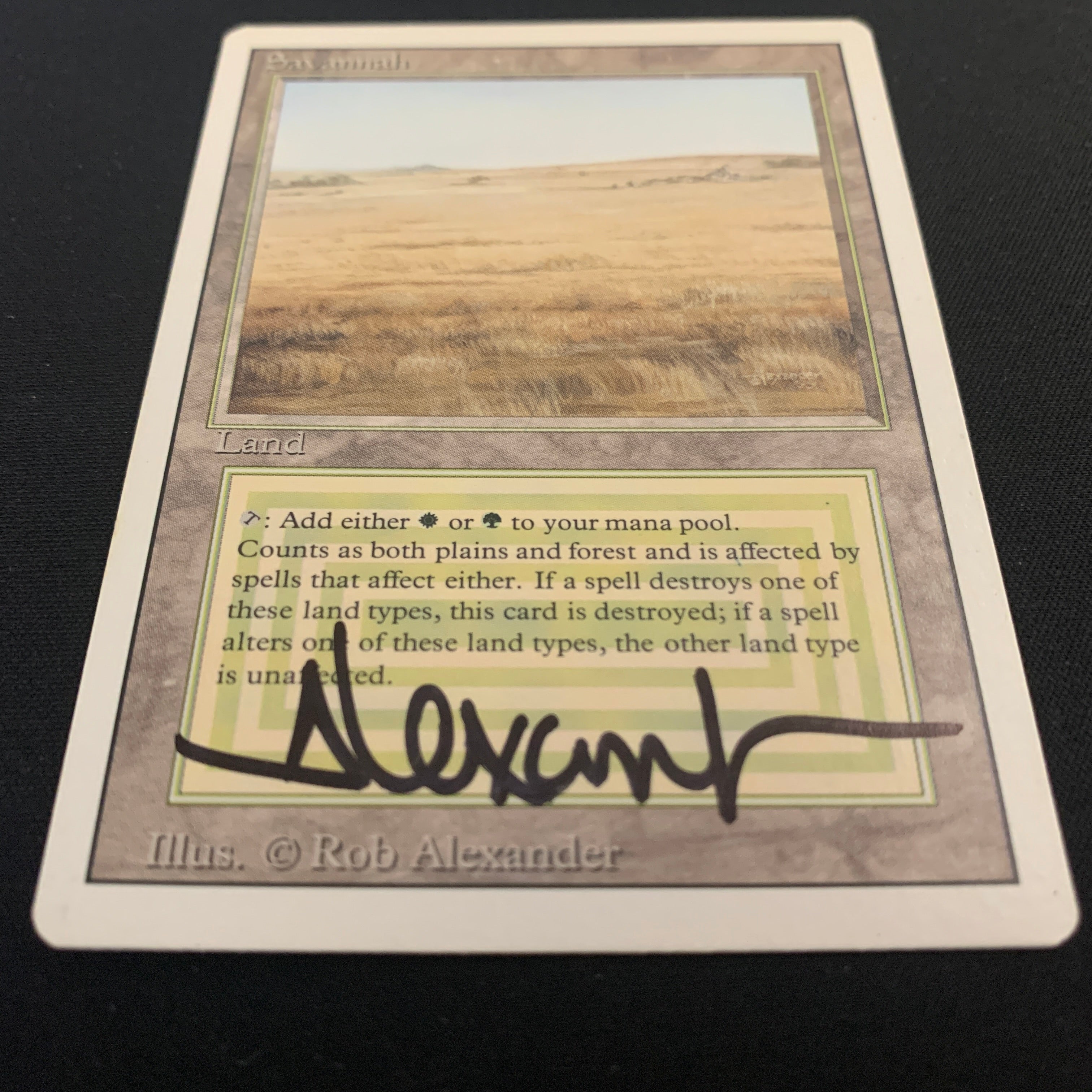 MTG Singles - Savannah - Revised - 