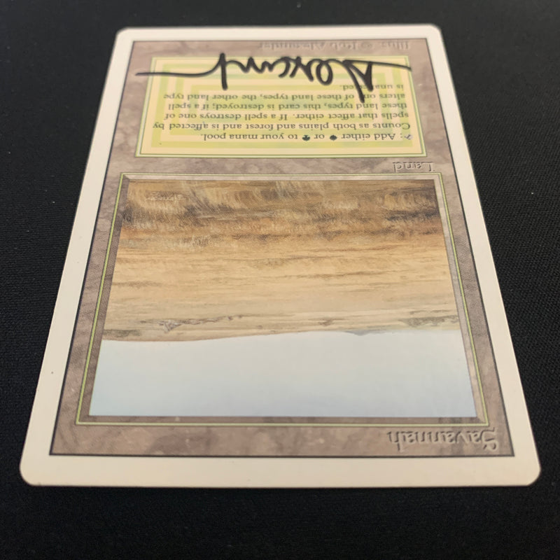 Magic the Gathering Savannah - Revised 