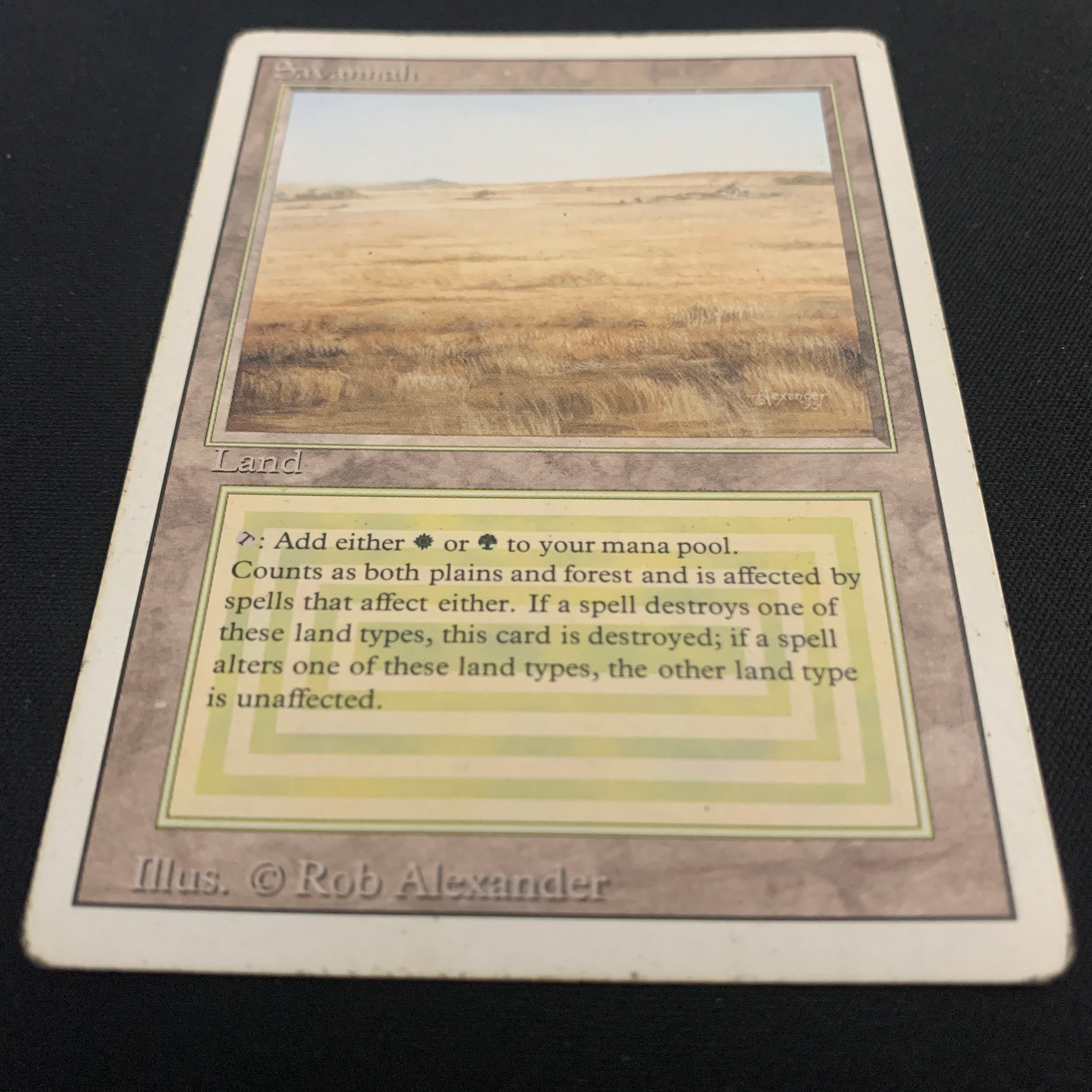 MTG Singles - Savannah - Revised - 