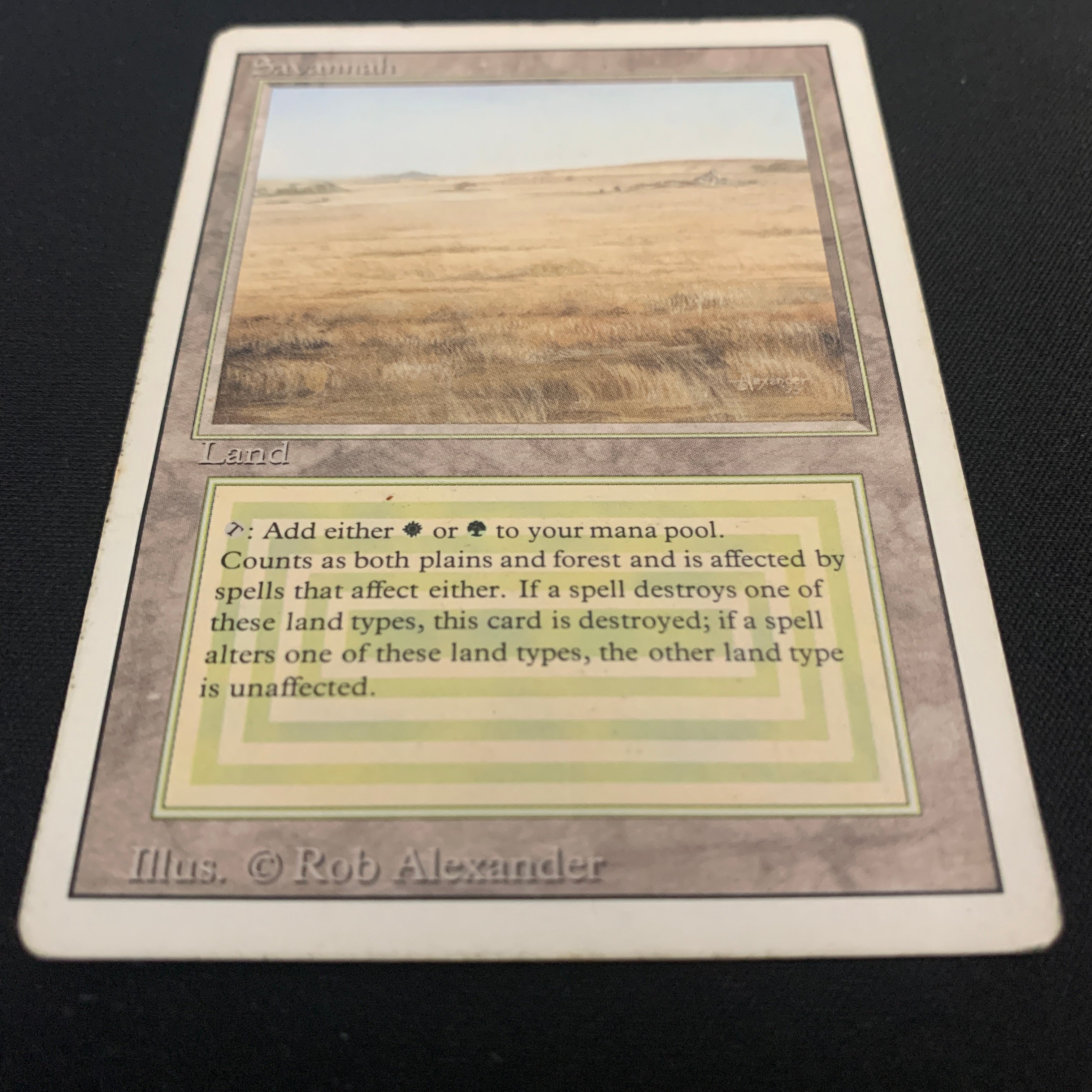 MTG Singles - Savannah - Revised - 