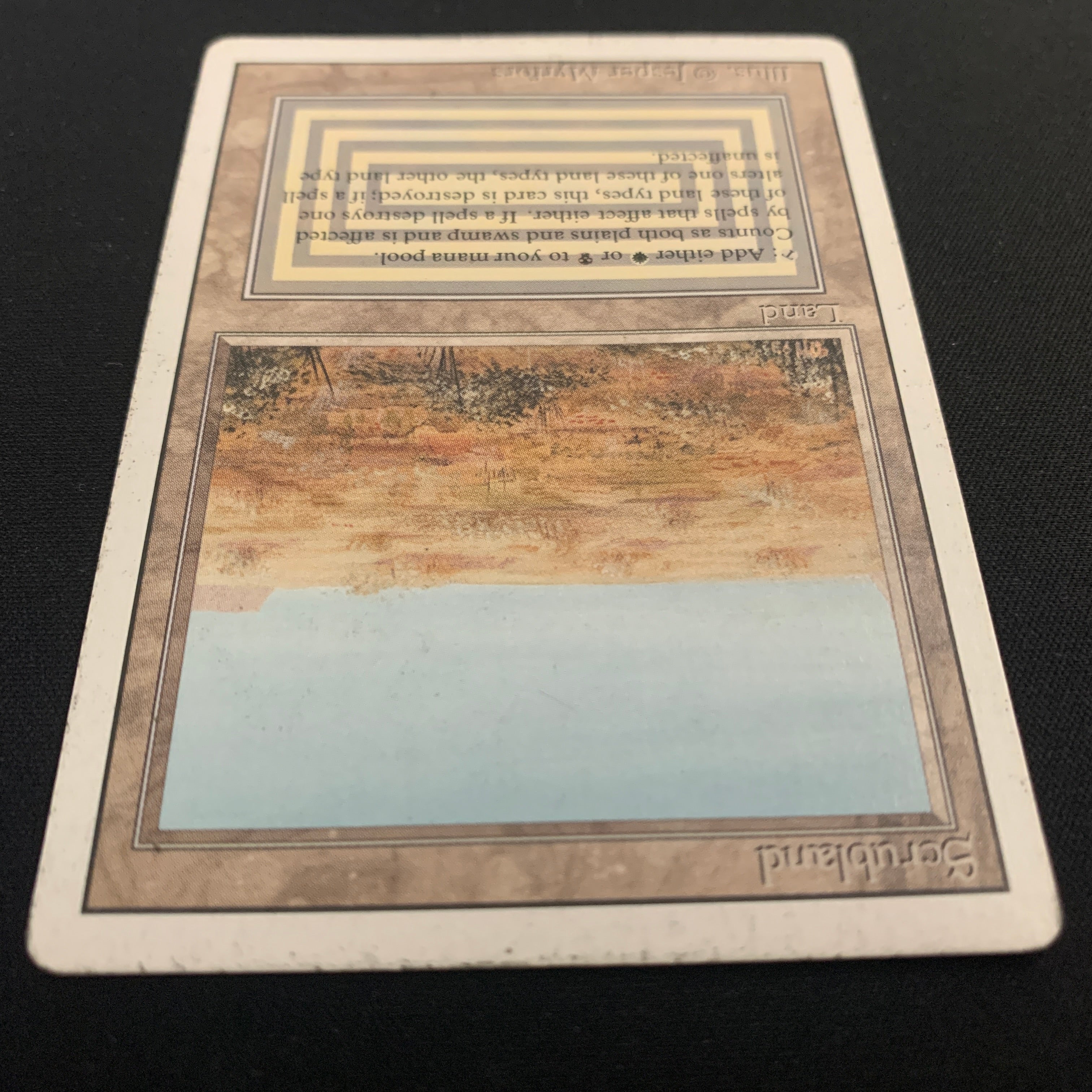 MTG Singles - Scrubland - Revised - 