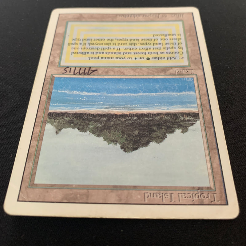 Magic the Gathering Tropical Island - Revised 