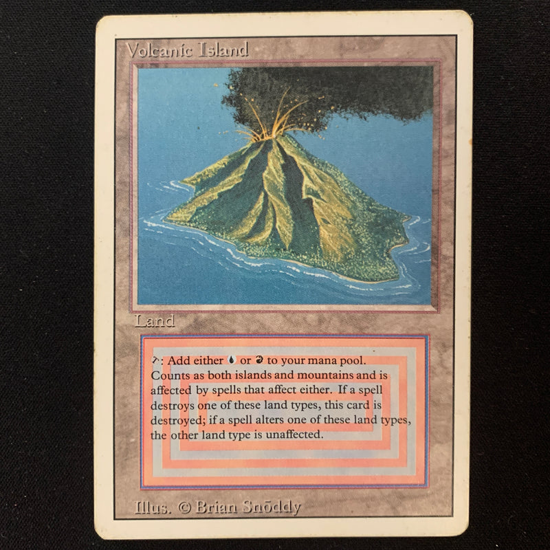 Magic the Gathering Volcanic Island - Revised PL - 24884