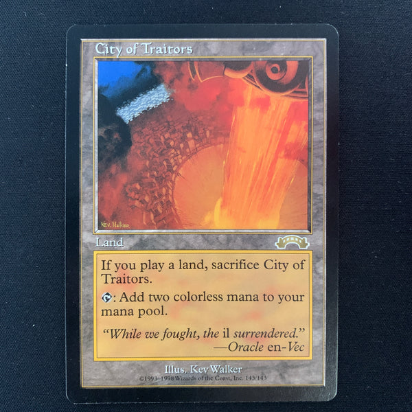 Magic the Gathering City of Traitors - Exodus English - EX - 24896