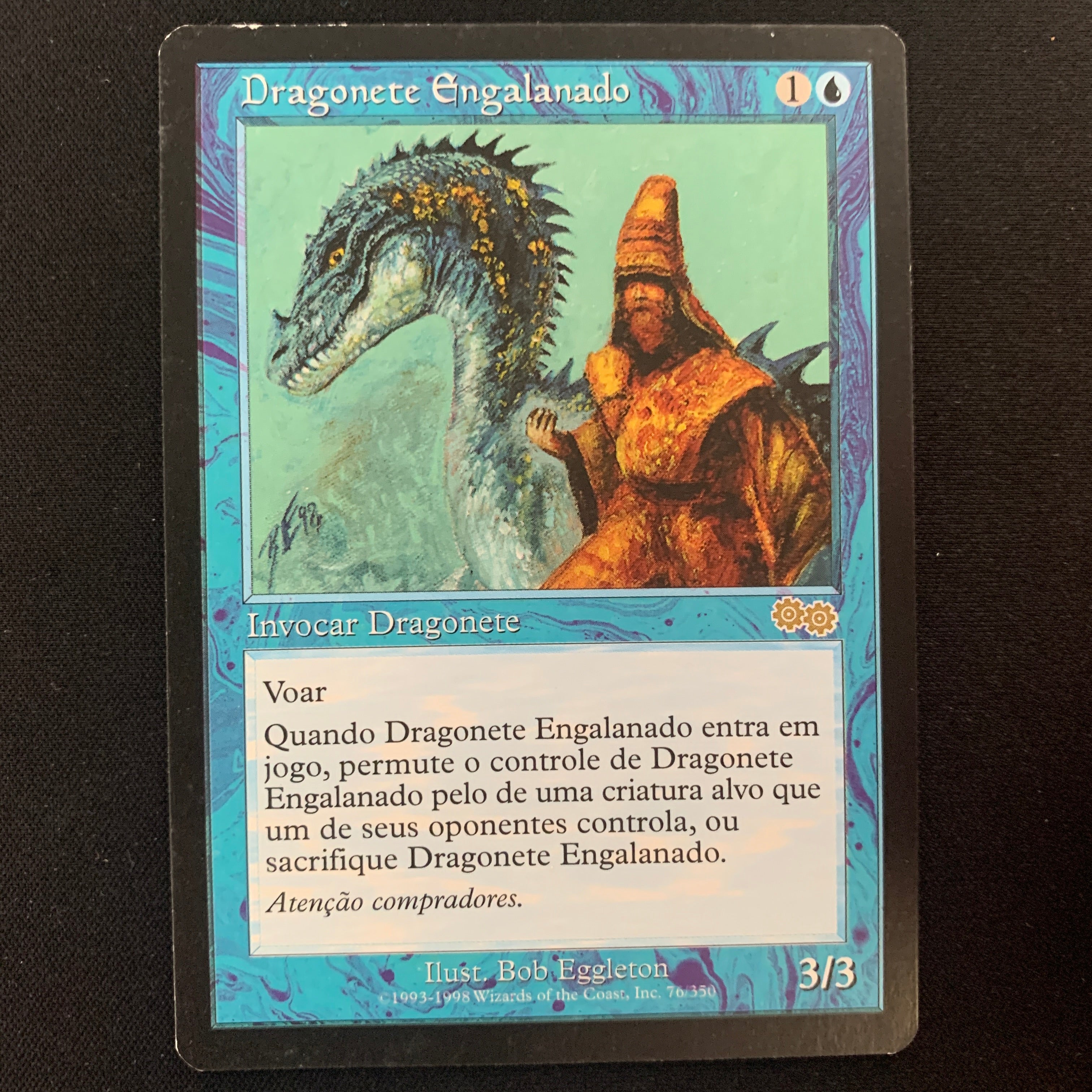 MTG Singles - Gilded Drake - Urza's Saga - Portuguese - GD - 24902