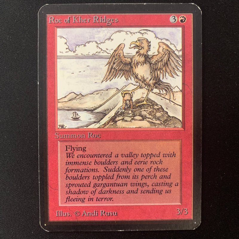 Magic the Gathering Roc of Kher Ridges - Alpha GD - 24925