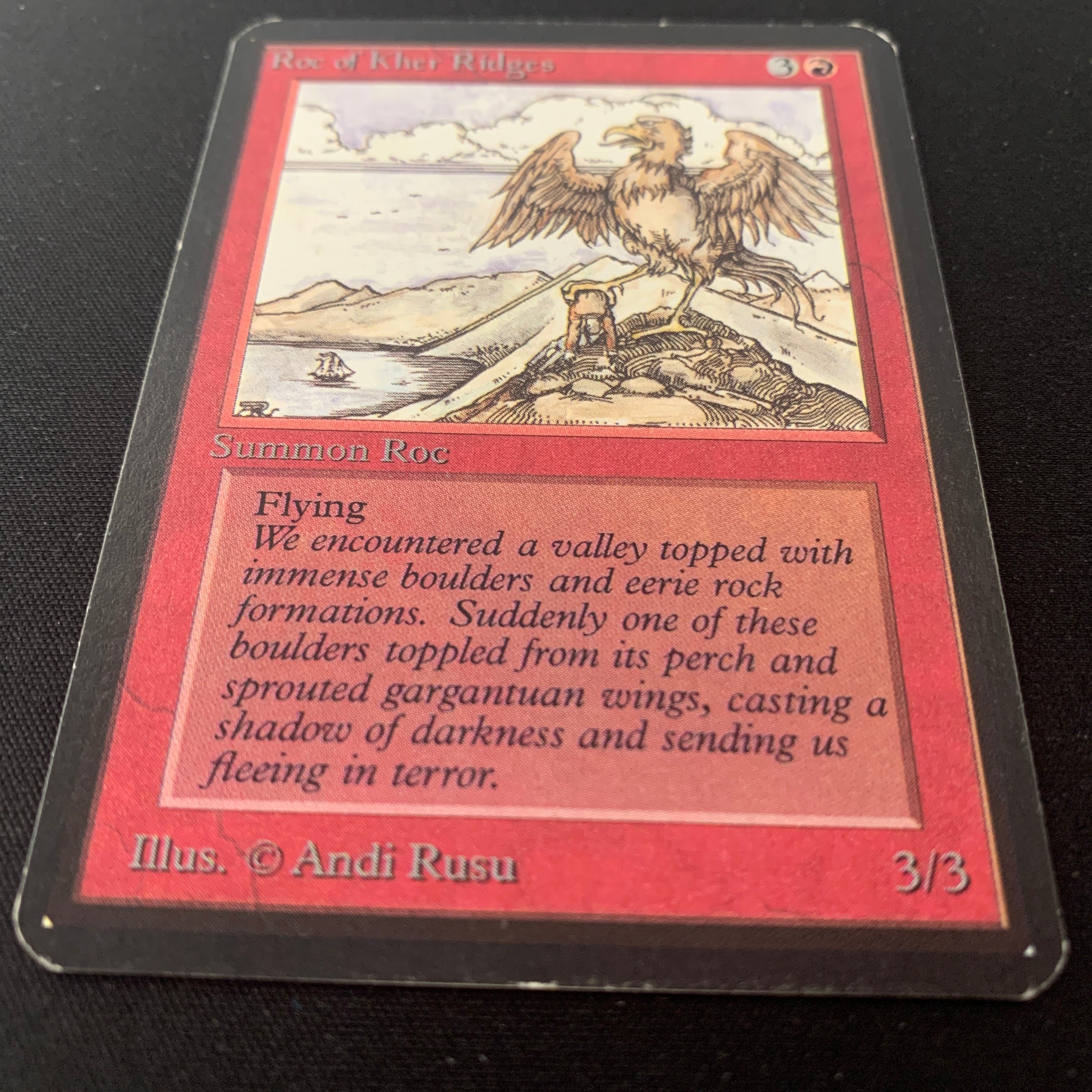 MTG Singles - Roc of Kher Ridges - Alpha - 