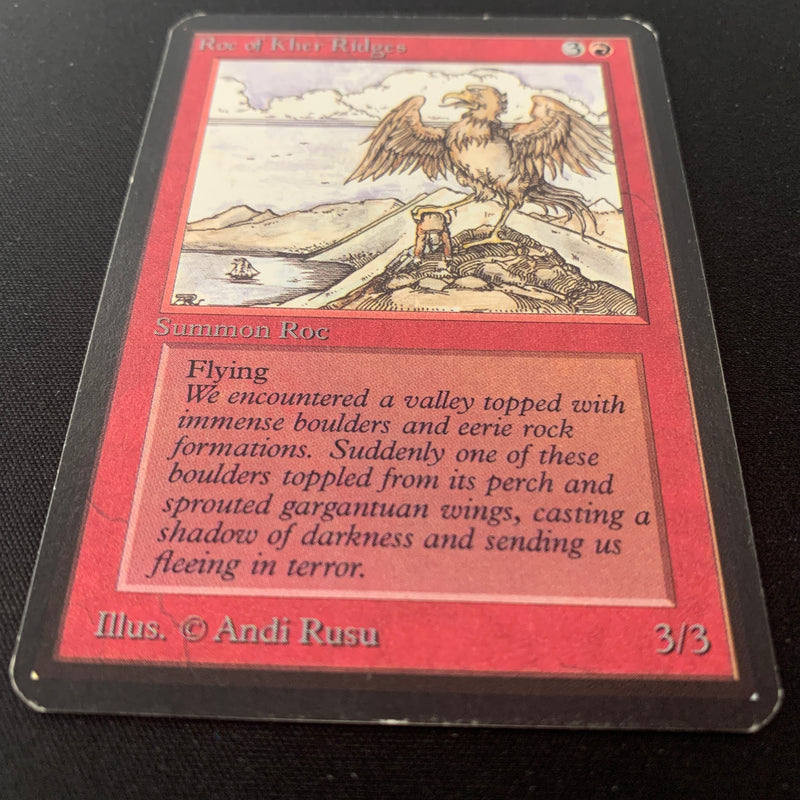 Magic the Gathering Roc of Kher Ridges - Alpha 
