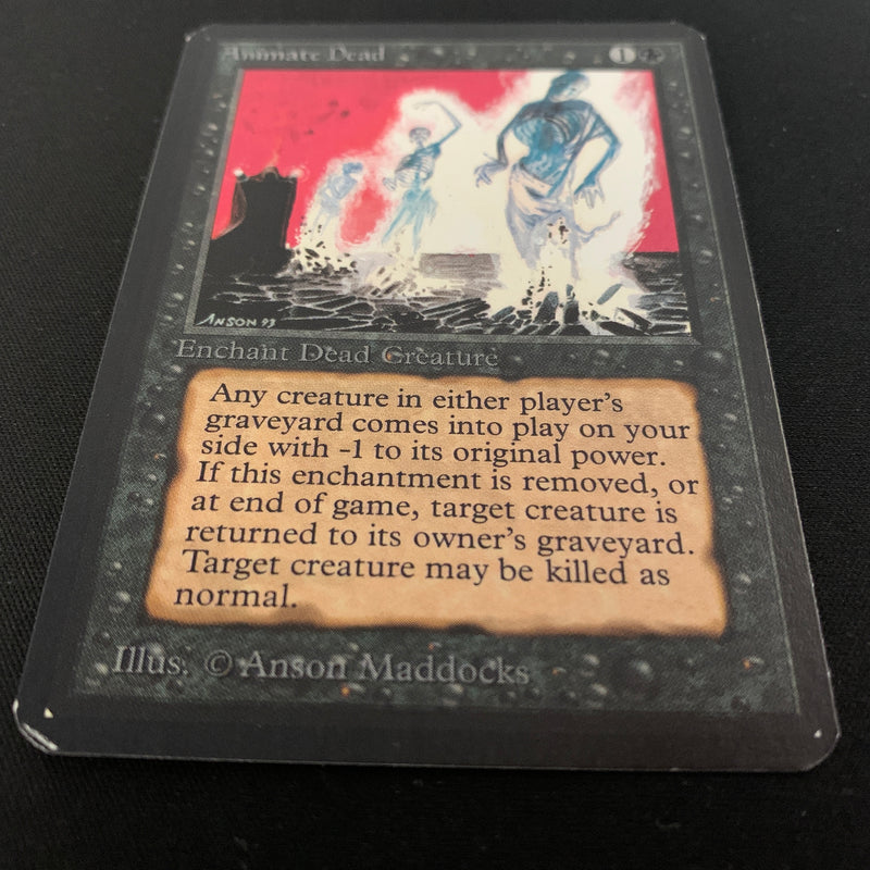 Magic the Gathering Animate Dead - Alpha 
