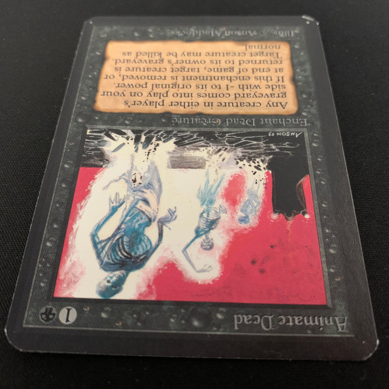Magic the Gathering Animate Dead - Alpha 