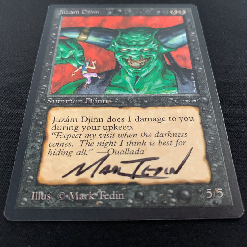 Magic the Gathering Juzam Djinn - Arabian Nights 