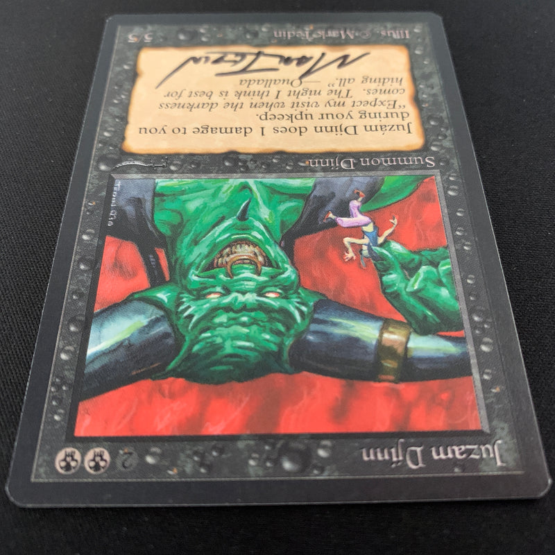 Magic the Gathering Juzam Djinn - Arabian Nights 