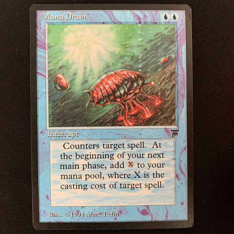 Magic the Gathering Mana Drain - Legends NM - 24988