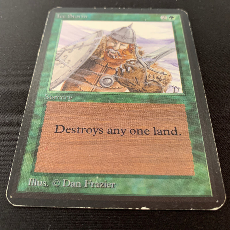 Magic the Gathering Ice Storm - Alpha 