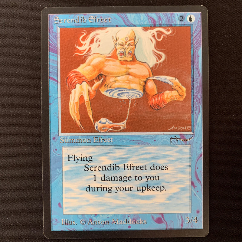 Magic the Gathering Serendib Efreet - Arabian Nights NM - 25096