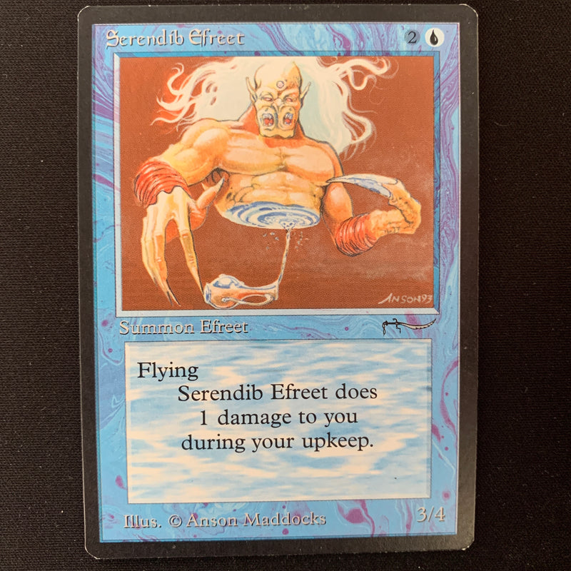 Magic the Gathering Serendib Efreet - Arabian Nights NM - 25097