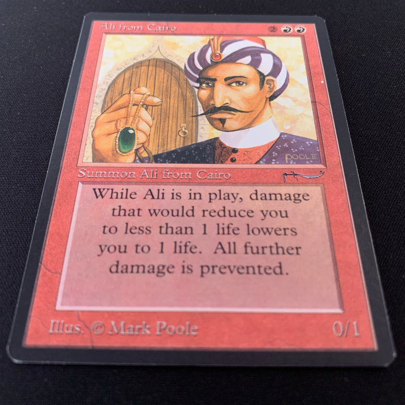 Magic the Gathering Ali From Cairo - Arabian Nights 