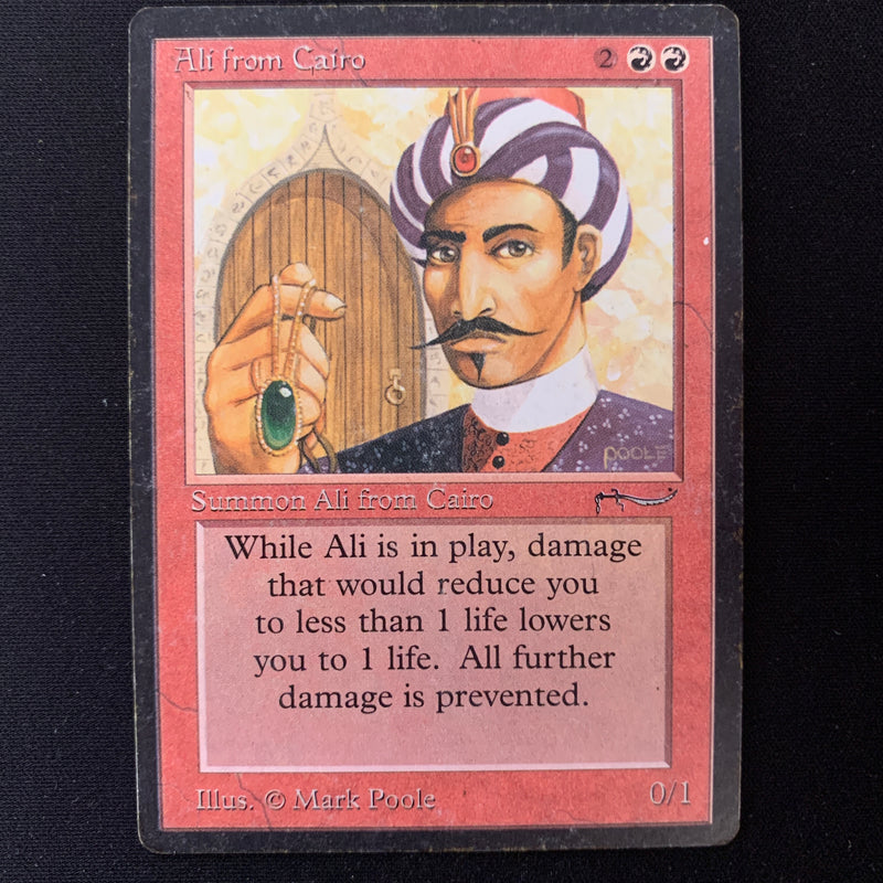 Magic the Gathering Ali From Cairo - Arabian Nights PL - INKED - 25104