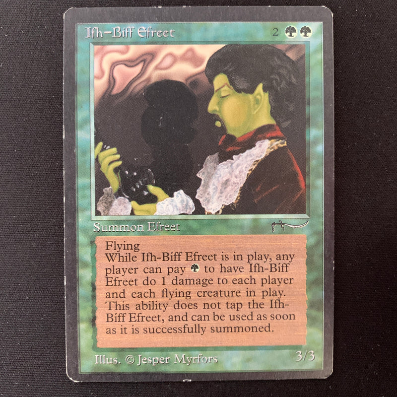 Magic the Gathering Ifh-Biff Efreet - Arabian Nights LP - 25106