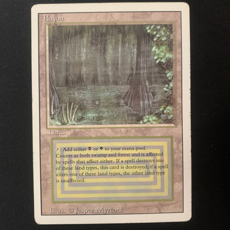 Magic the Gathering Bayou - Revised 