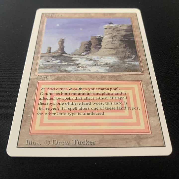 Magic the Gathering Plateau - Revised 