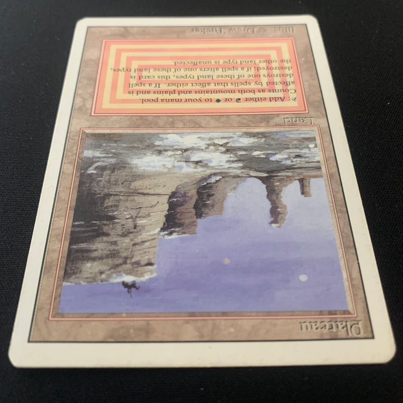 Magic the Gathering Plateau - Revised 