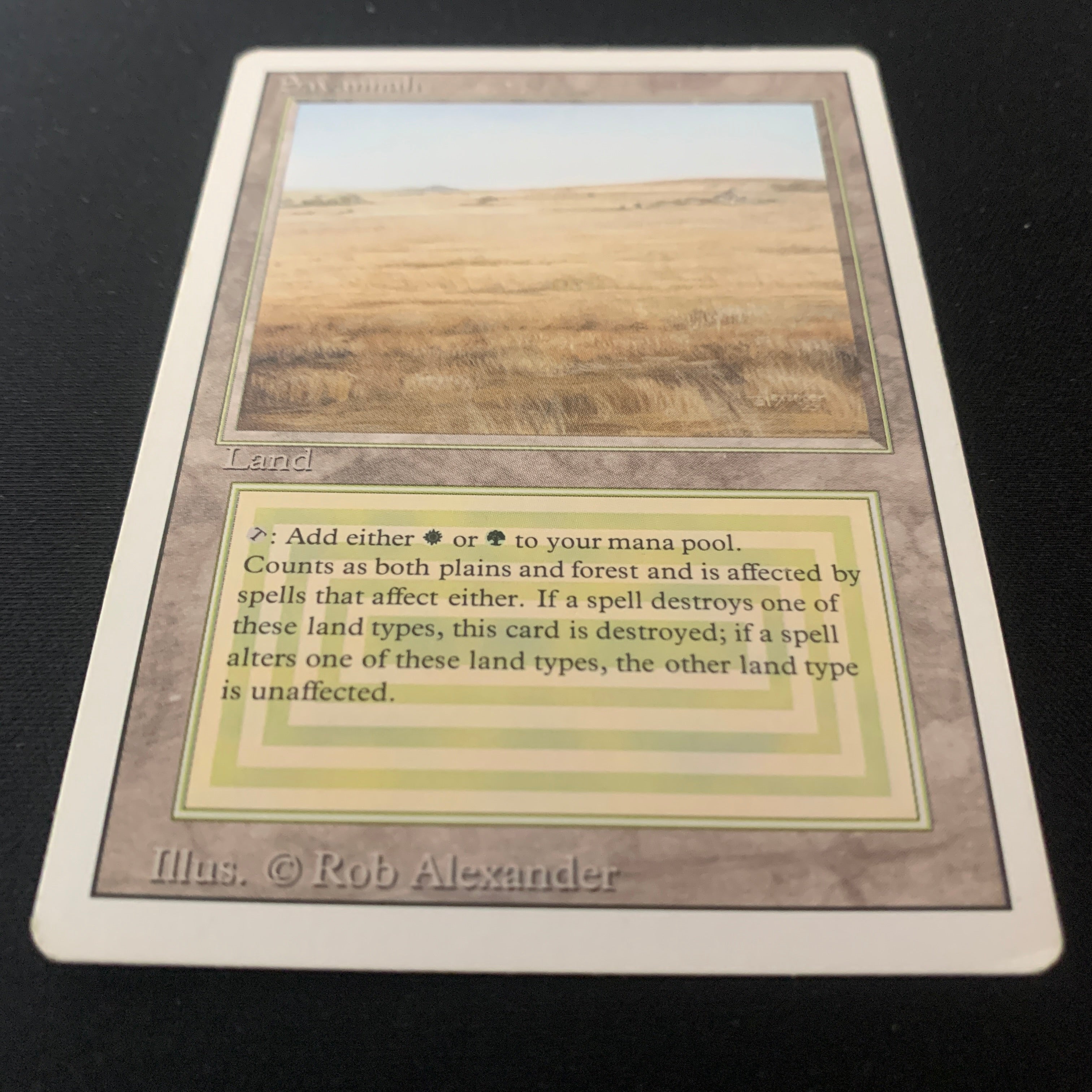 MTG Singles - Savannah - Revised - 