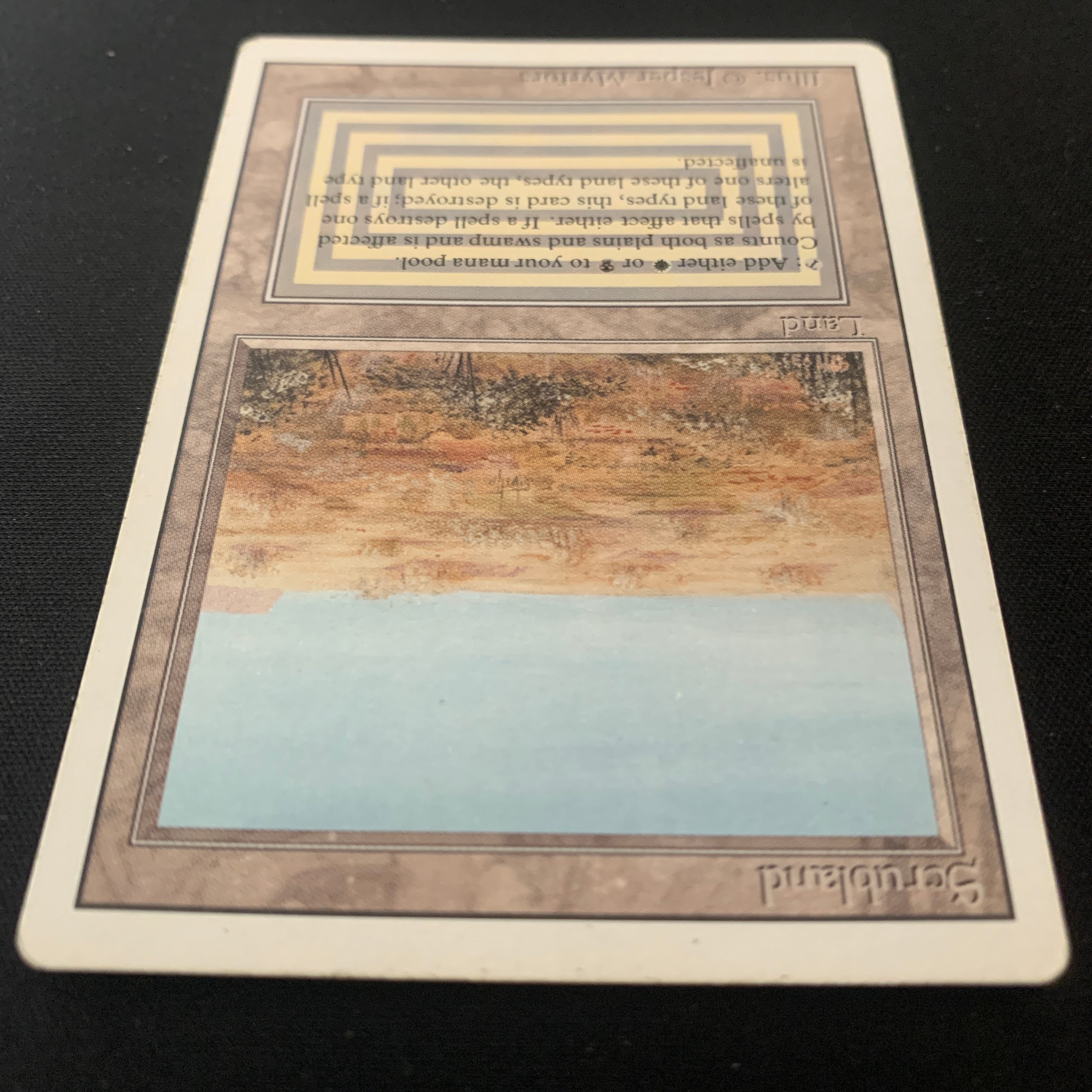 MTG Singles - Scrubland - Revised - 