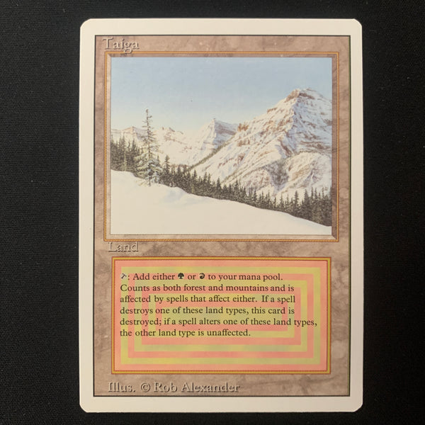Magic the Gathering Taiga - Revised NM - 25160