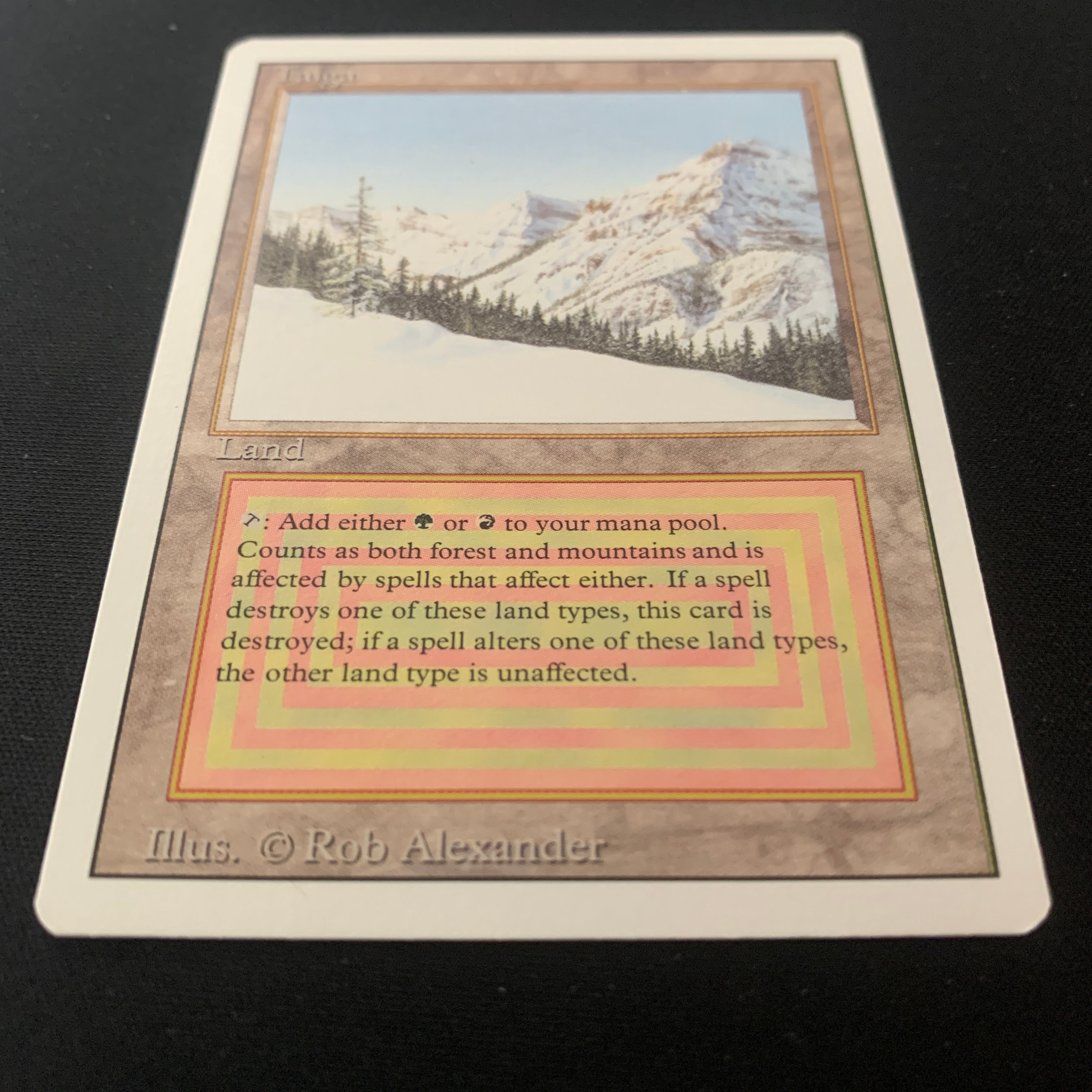 MTG Singles - Taiga - Revised - 
