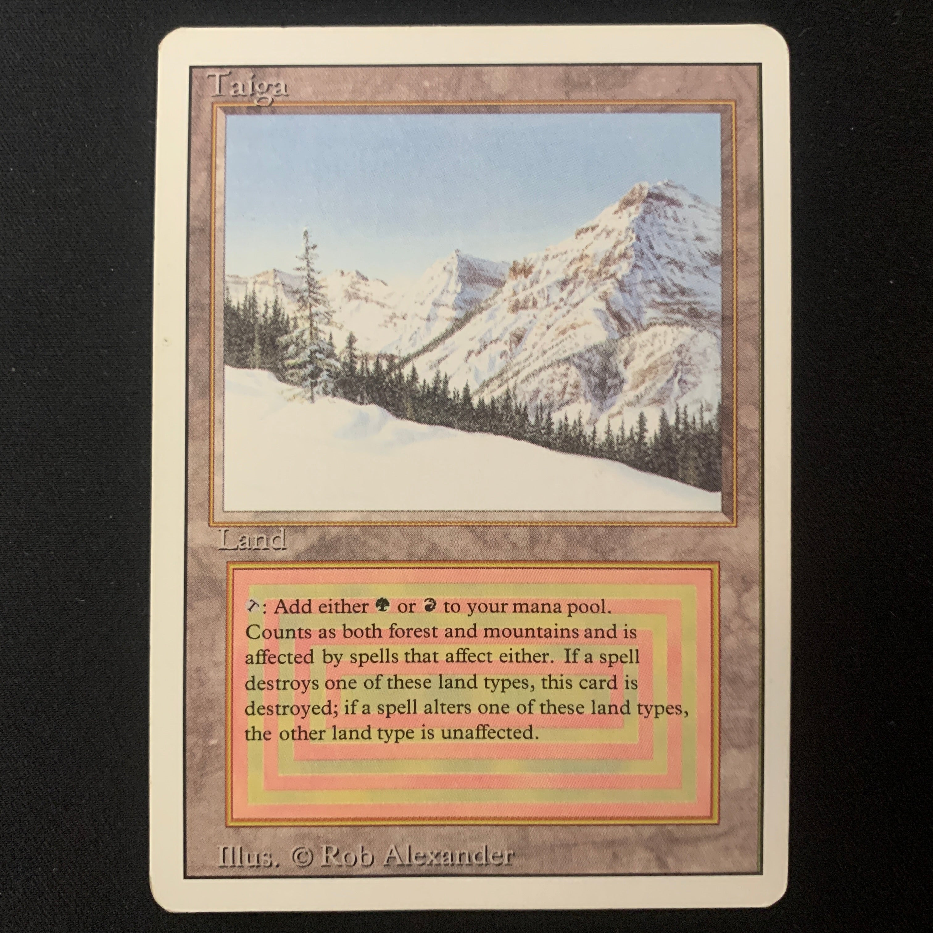 MTG Singles - Taiga - Revised - LP - 25161