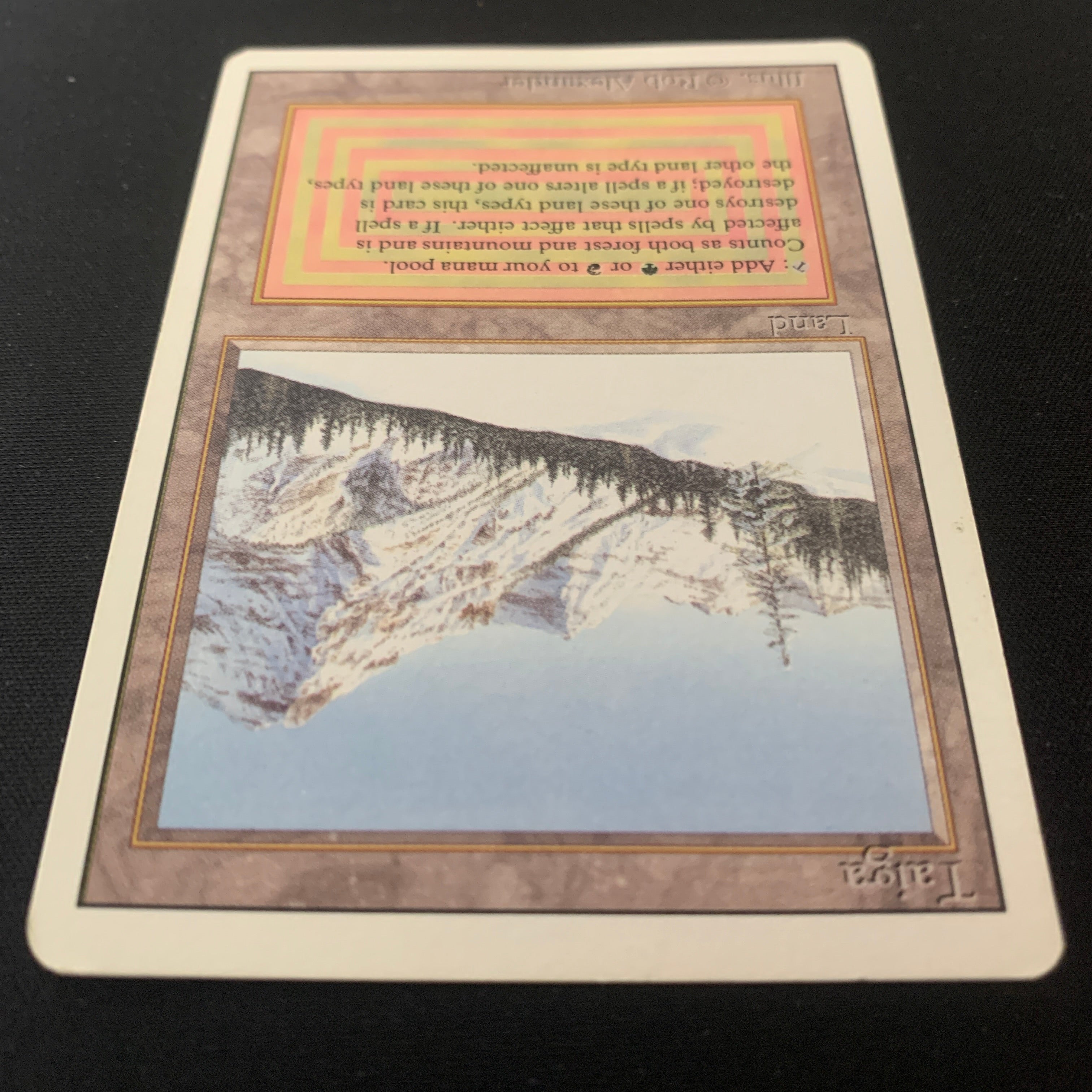MTG Singles - Taiga - Revised - 