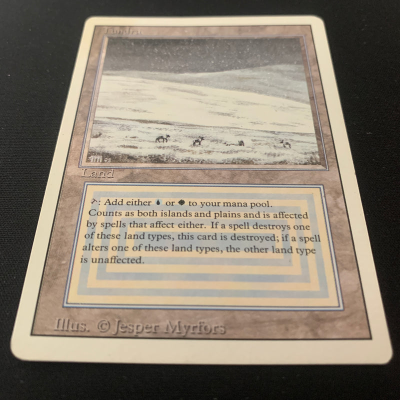Magic the Gathering Tundra - Revised 