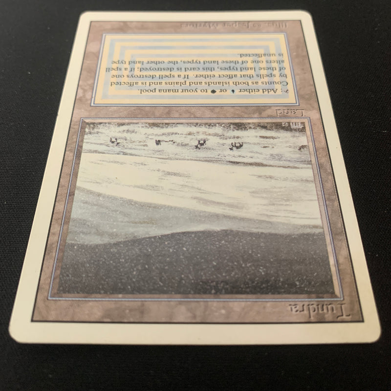 Magic the Gathering Tundra - Revised 
