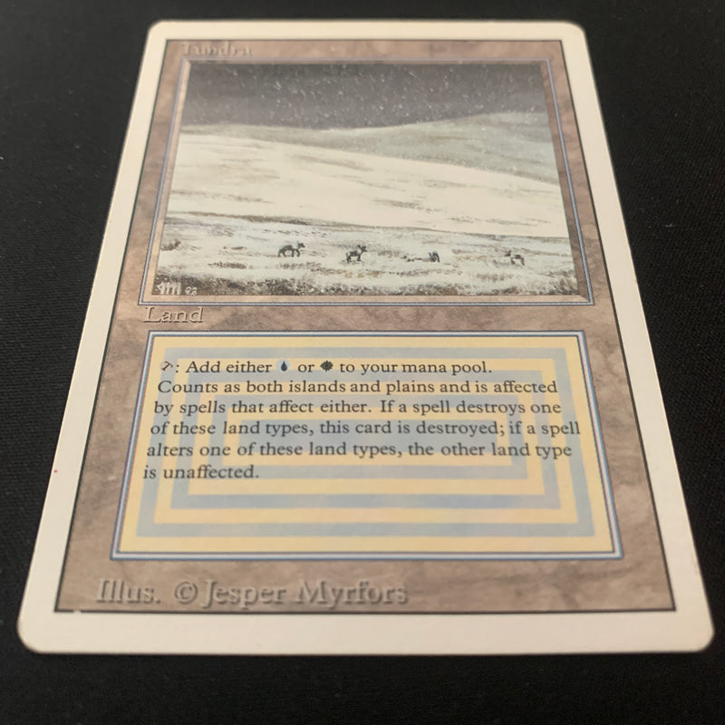 Magic the Gathering Tundra - Revised 