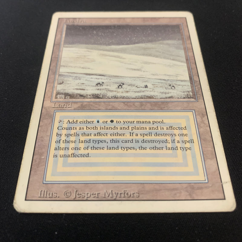 Magic the Gathering Tundra - Revised 