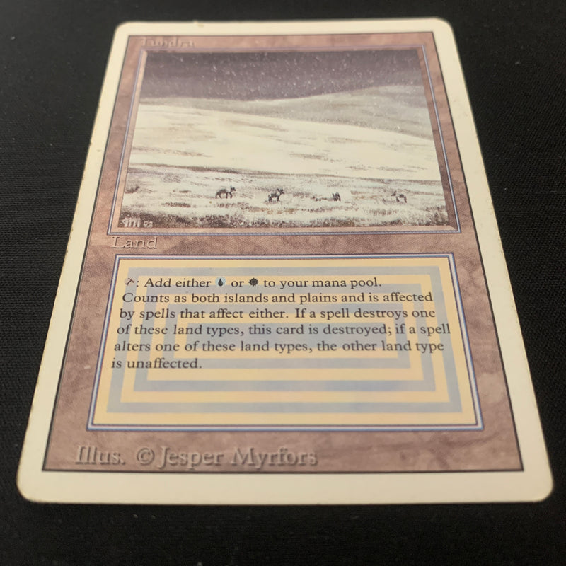 Magic the Gathering Tundra - Revised 
