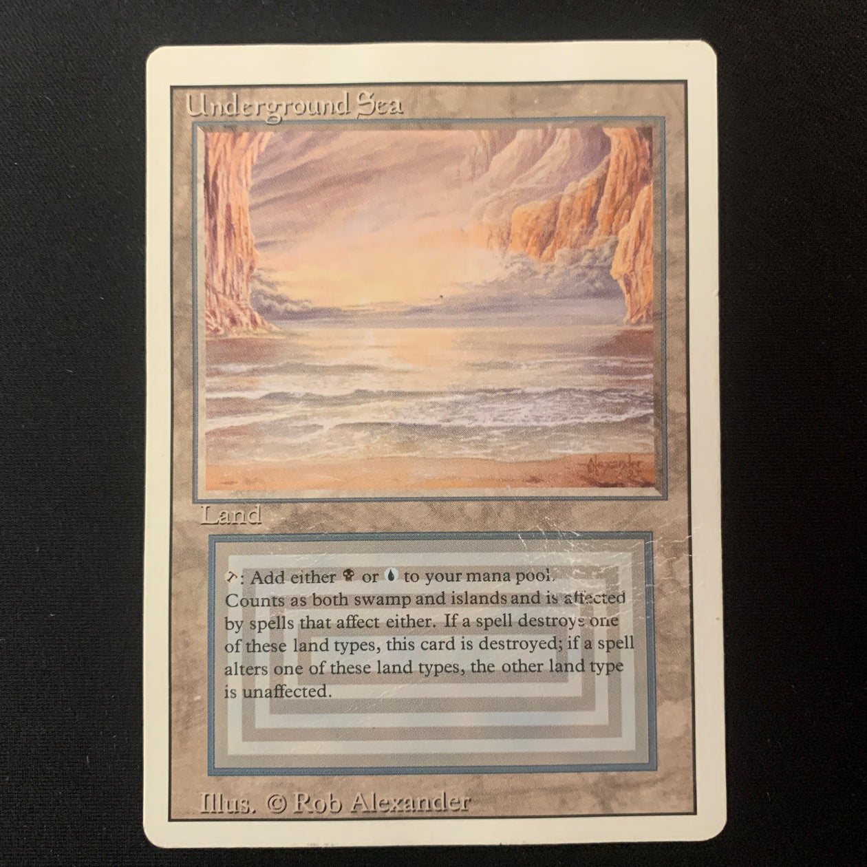 MTG Singles - Underground Sea - Revised - PO - WATER DAMAGE - 25181
