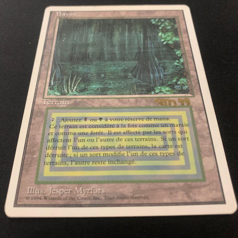 Magic the Gathering Bayou - Foreign White Bordered - French 