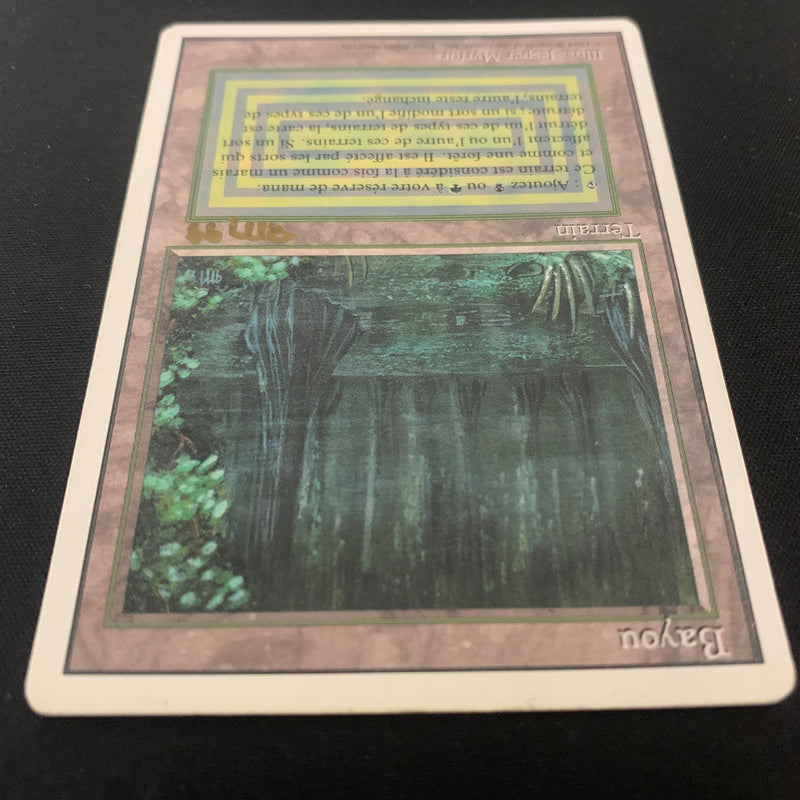 Magic the Gathering Bayou - Foreign White Bordered - French 